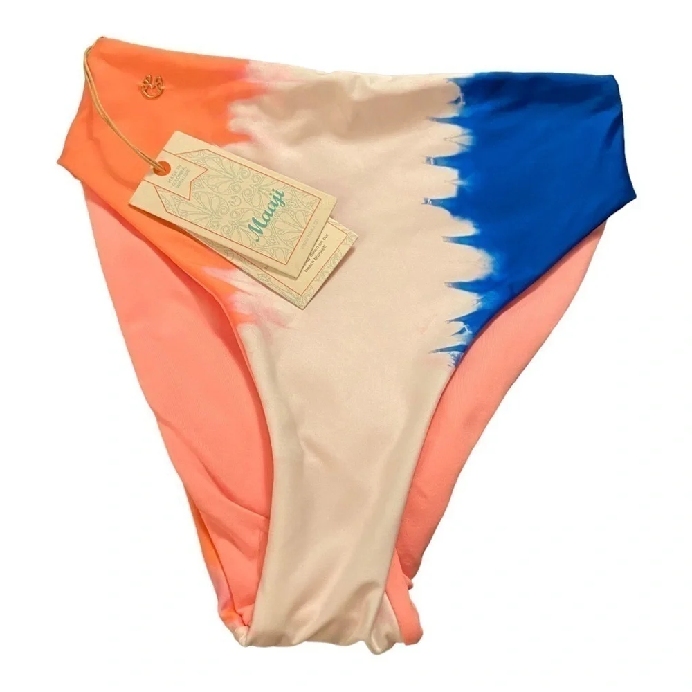 Maaji Reversible Magic Trick Lola High Rise Bikini Bottom NWT